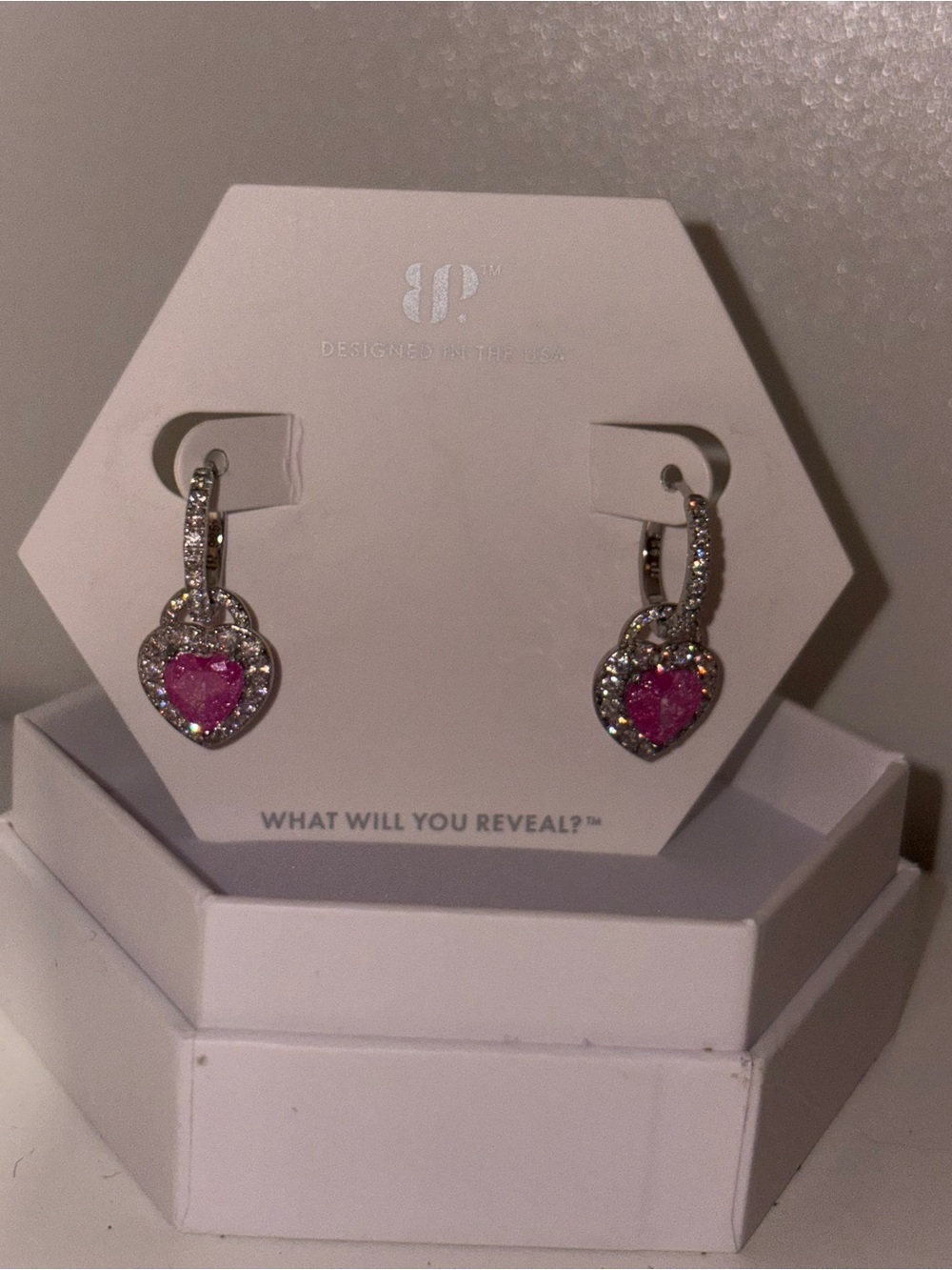 Bomb Party OG Earrings “A Heart In Passing” ER64713 .925 Sterling Silver